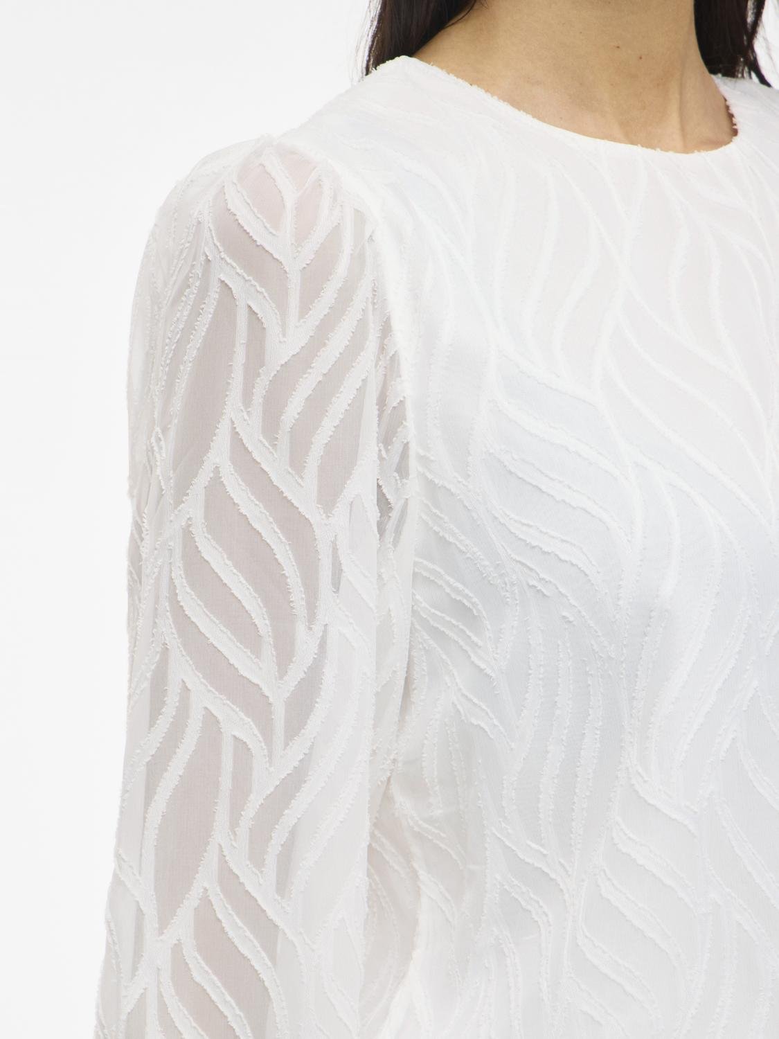 VIMIKA Top - Cloud Dancer - VERO MODA & VILA Bergvik
